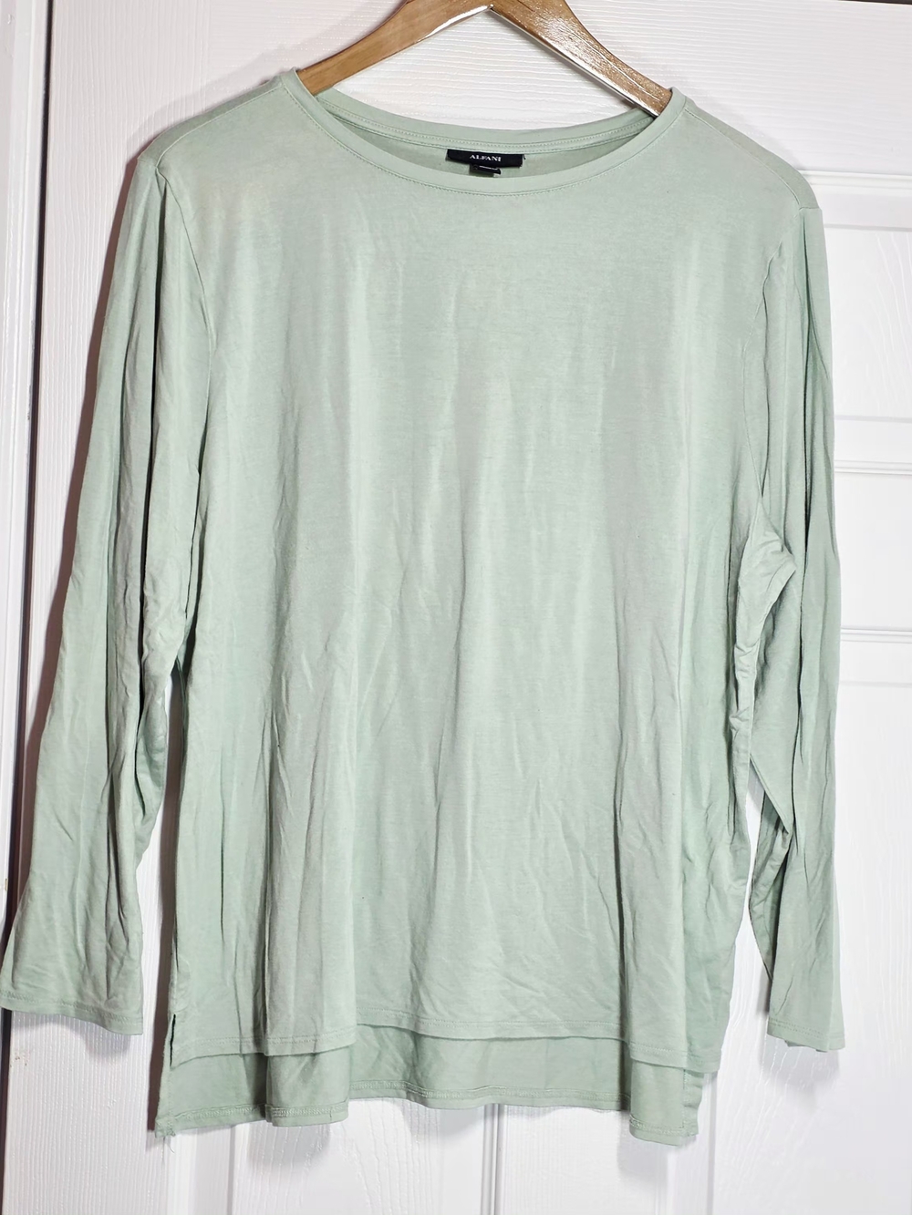 Alfani Women's Plus Size Long-Sleeve Crew-Neck Top size XLarge